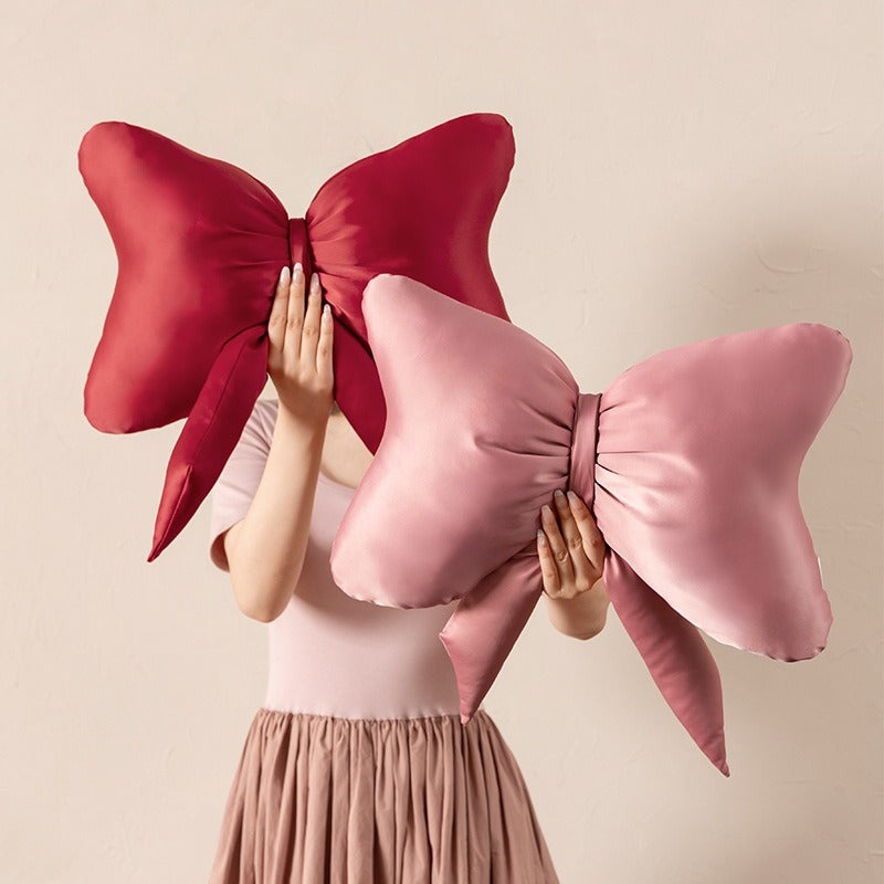 Bow - Tied Butterfly Cushion