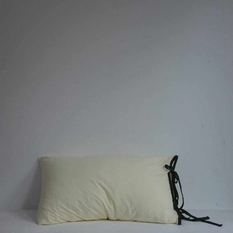 Soft Tie Jersey Cotton Pillowcase Set
