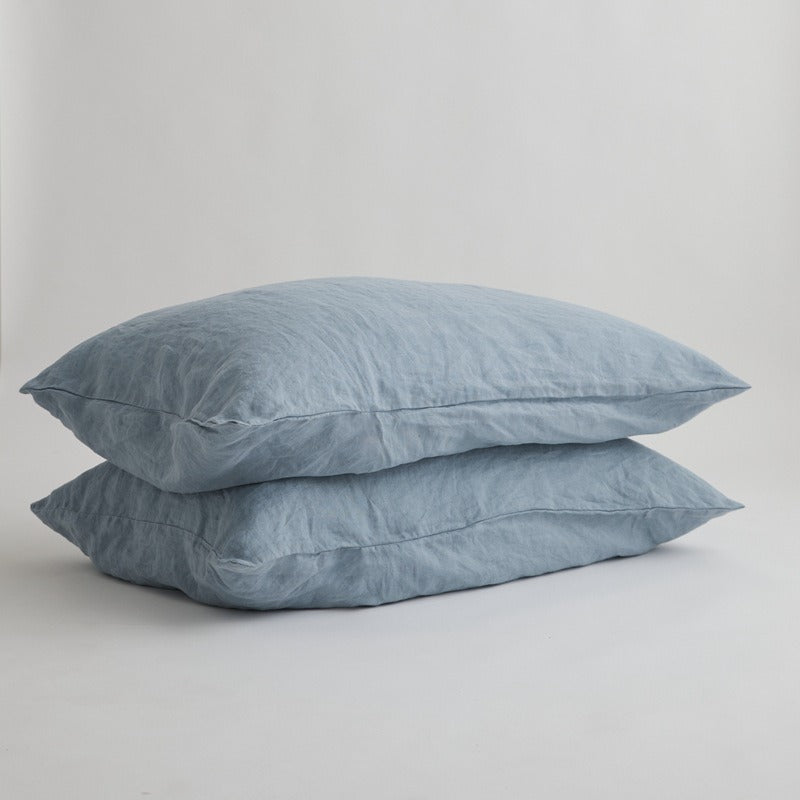 Summer Breeze Linen Pillowcases