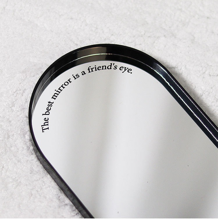 Oval Mirror Tray