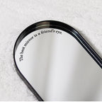 Oval Mirror Tray