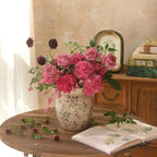 Green Garden Ceramic Vase