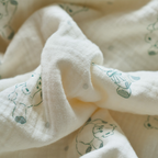 Lovely Bear Summer Quilted Blanket