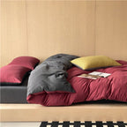 Knit Stripe Bedding Set
