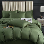 Green Dream Olive Luxury Bamboo Bedding Set