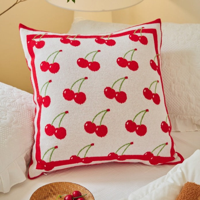 Cherry Blanket & Cushion