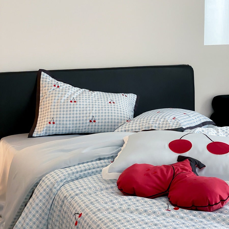 Cherry Soda Lyocell Bedding Set