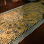 Sunlit Paisley Tassel Runner