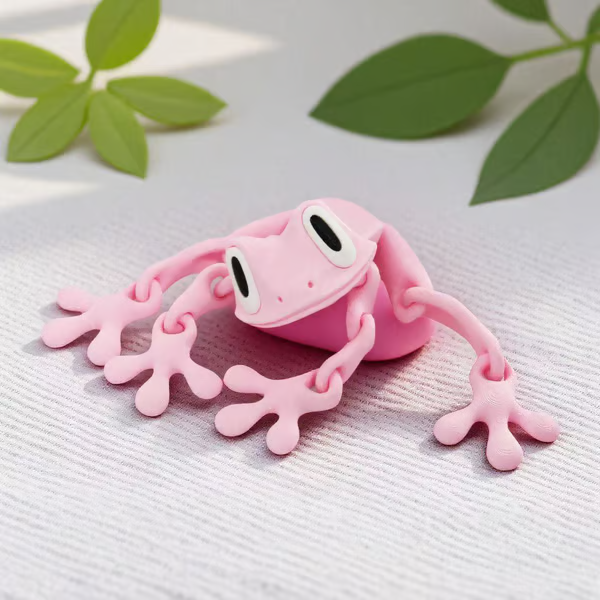 3D Printed Magnet Frog Toy