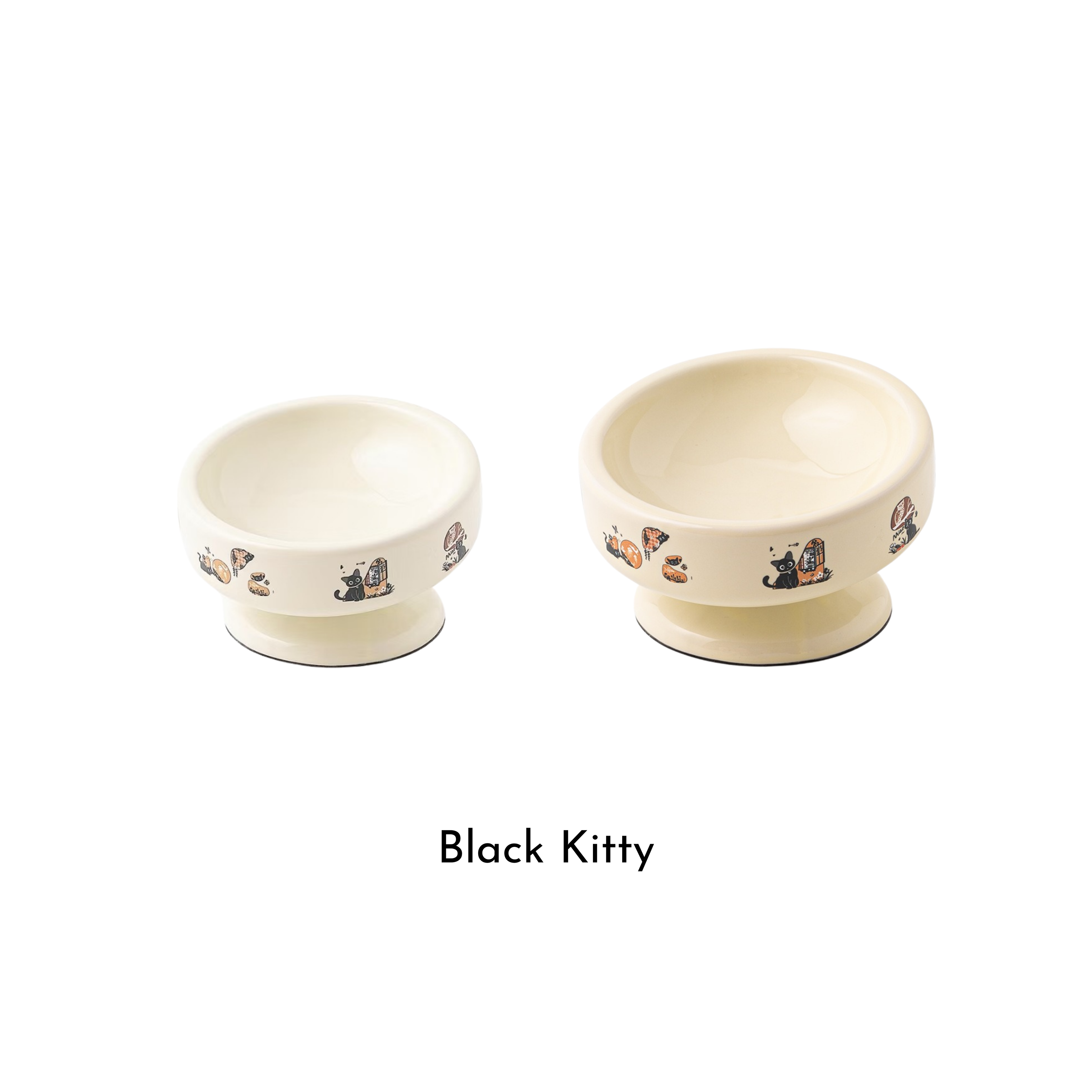 Creamy Pet Bowl Set