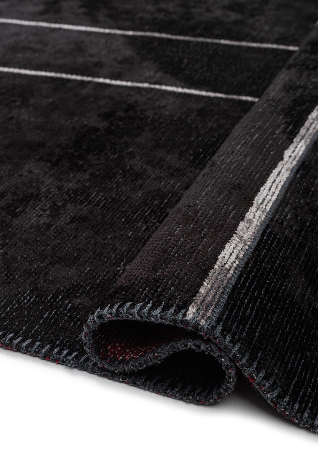 Circus Black - Red Rug