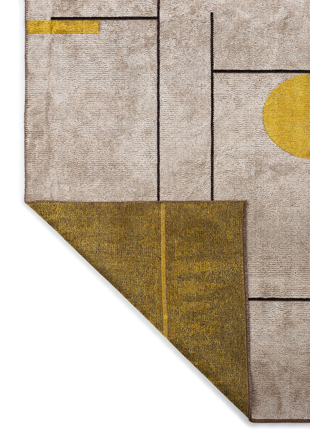 Circus Bone - Yellow Rug