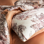 Savona Sunlit Canopy Botanical Egyptian Cotton Bedding Set