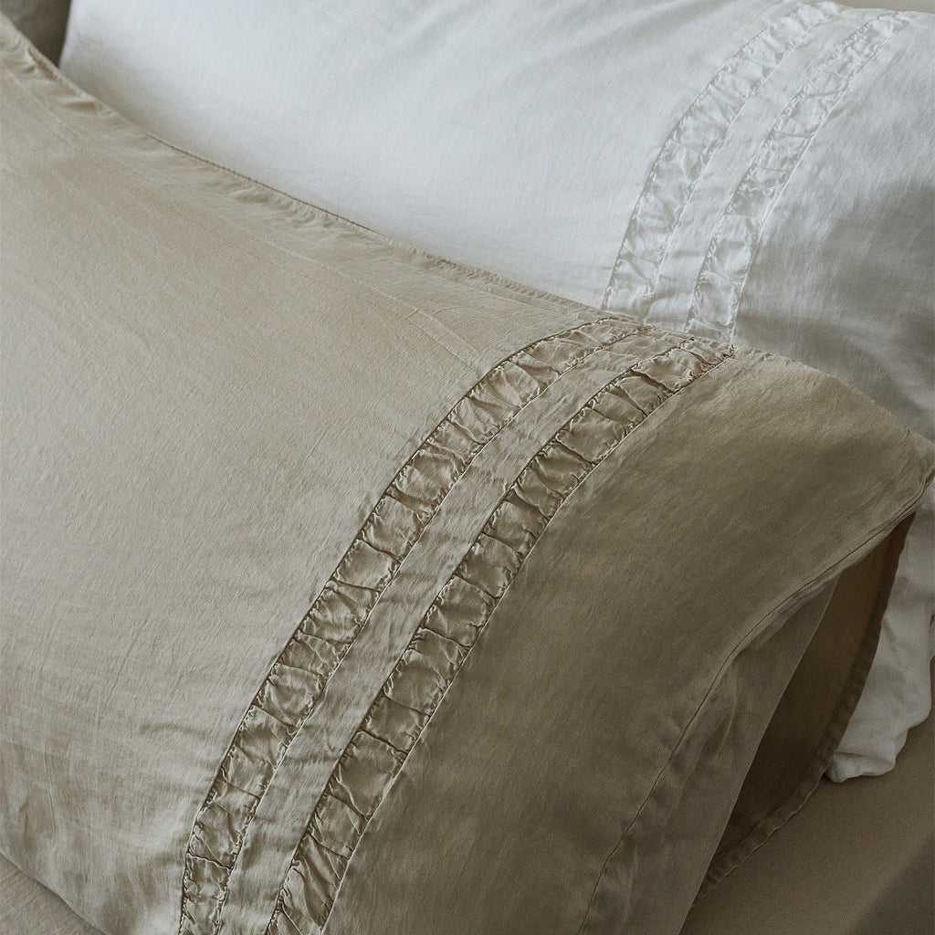 Cottage Ruched Bedding Set