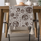 Vintage Medallion Tassel Runner