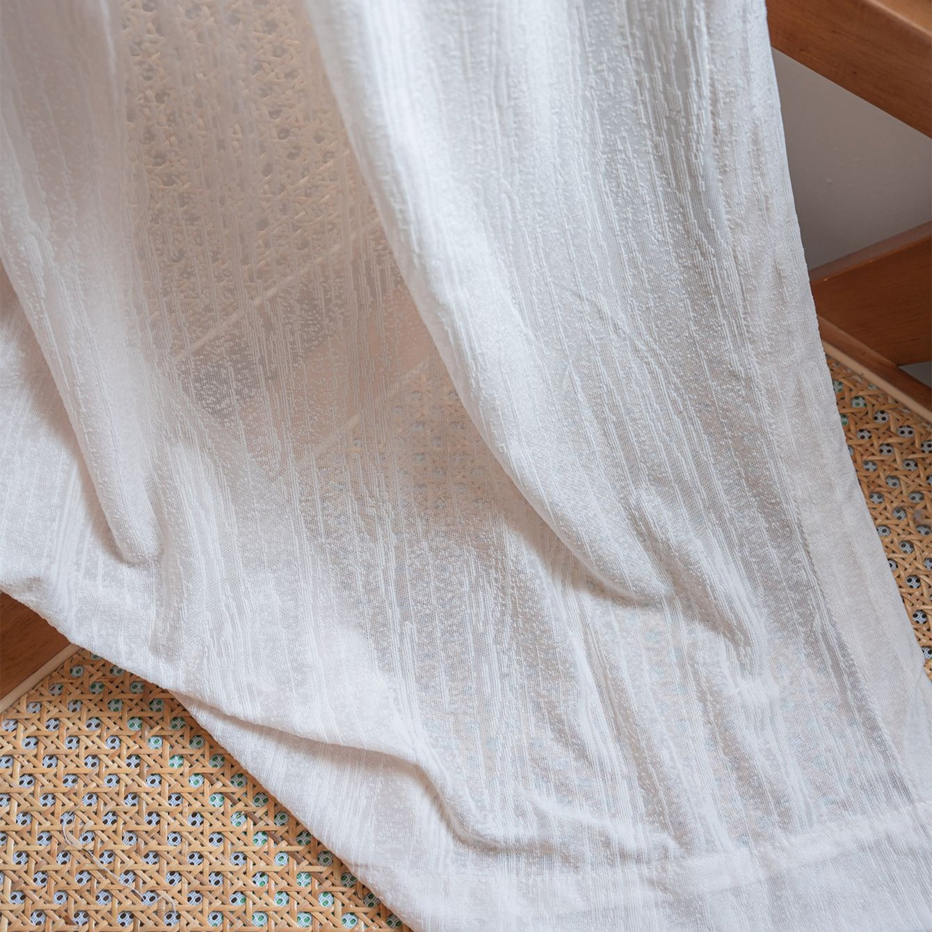 Shiny Days Textured Curtain