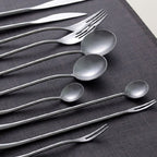 Vintage Distressed Silver Cutlery