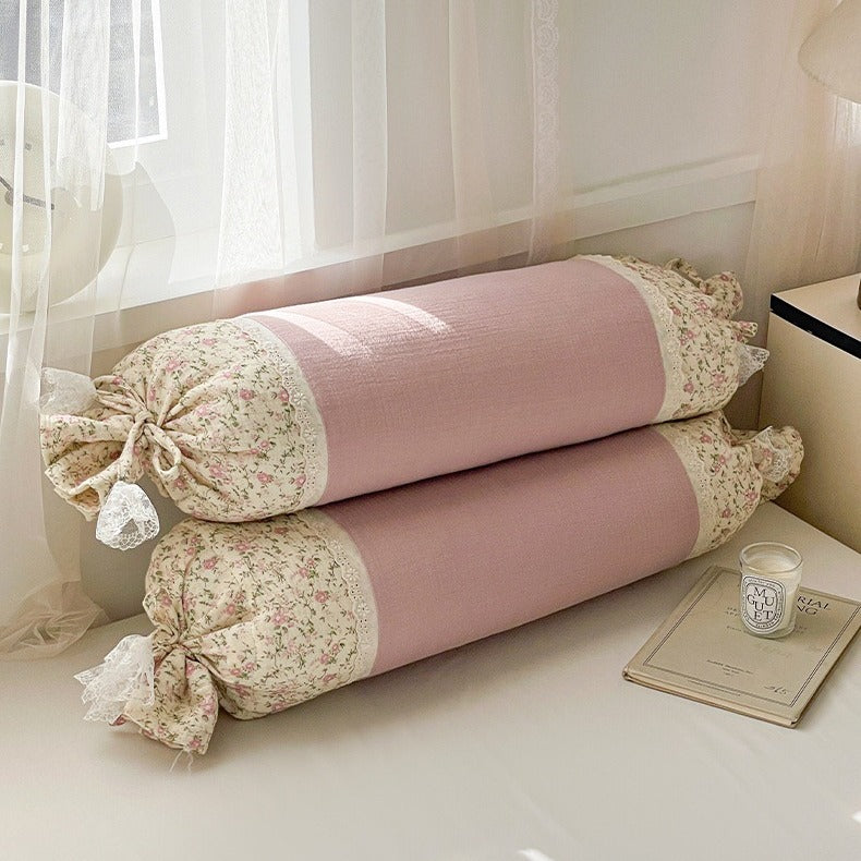 Candy Lace Bolster Pillow