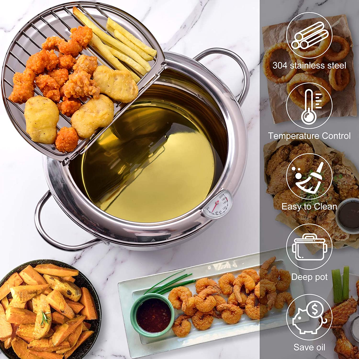 2026 Hot Sale - Temperature Control Fryer