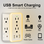 🔥 Multi Plug Outlet Surge Protector
