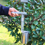Plant and fruit tree seedling transplanter