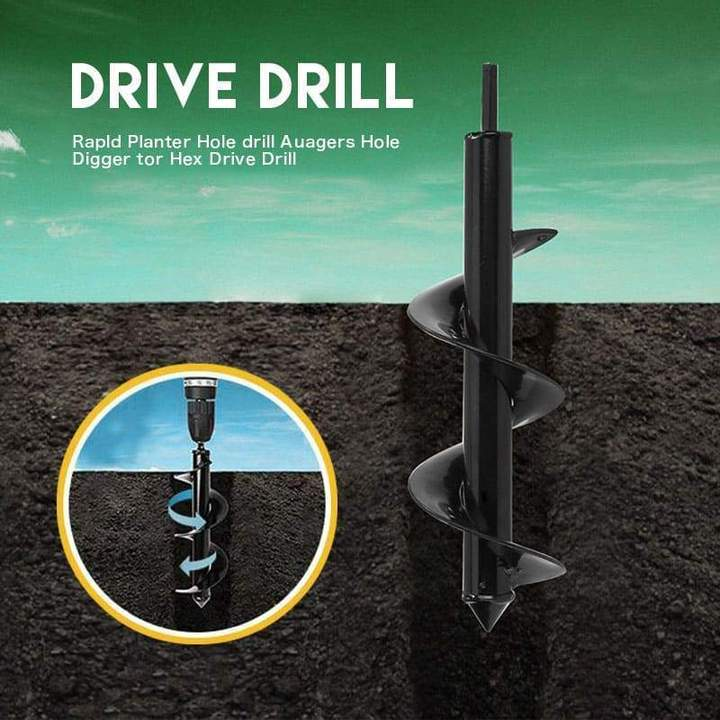 Summer Hot Sale ✨ Garden Auger Drill Bit