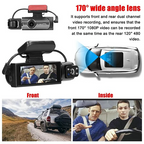 Enesy Front & Rear Dash Cam