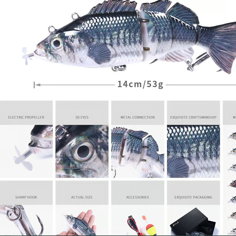 🐠 Bionic swimming bait