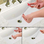 Sewer cleaning hook