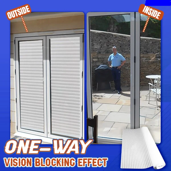 One-Way Imitation Blinds Privacy Window Cover