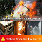 ♻️ Say Goodbye to Lint Build-Up - 49% OFF - ✨ Ultimate Dryer Vent Cleaner Kit - For Safe, Efficient Laundry!