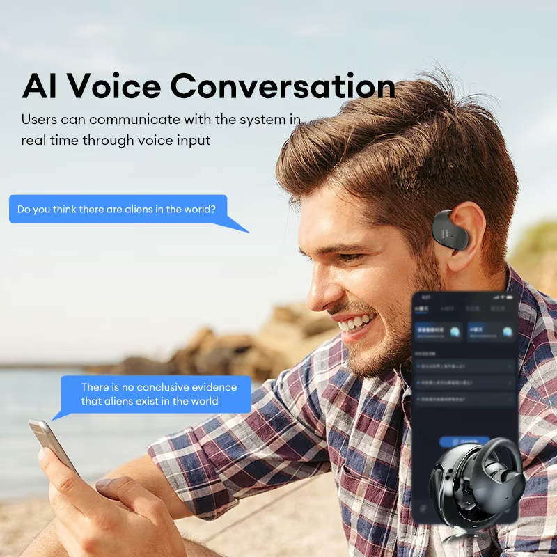⏰AI Translation Wireless OWS Bluetooth5.4 Earphones
