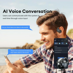 ⏰AI Translation Wireless OWS Bluetooth5.4 Earphones