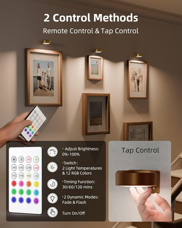 🔥Clearance Sale 💡2000mAh Rechargeable Battery Magnetic Painting Light🌈