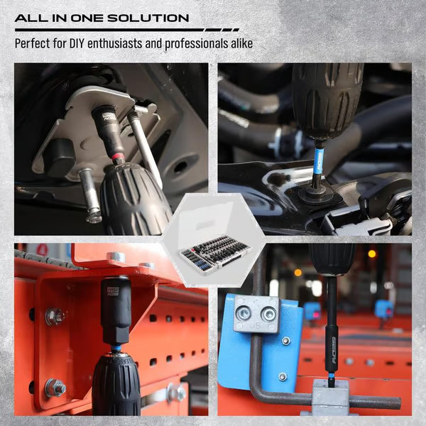 🔥46-Piece Magnetic Impact Nut Driver Set