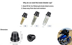 💥Brake Bleeder Hose - One Way Check Valve Tube Bleeding Tool Kit For Car Motorcyle Clutch