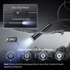 🔎 Plug-and-Play Endoscope Camera – Compatible with Android & iPhone & ipad for Direct Connection