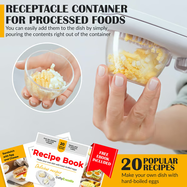 3 Slice Modes Egg Cutter