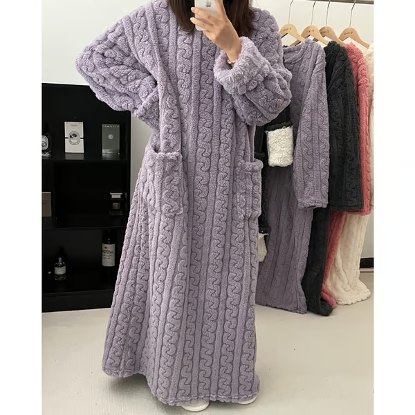 💟A Warm Gift🎀Winter Coral Velvet Home Clothes🔥