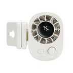 ❄️🔥Car Clip On Fan with LED Display -360° Rotation, 100 Speeds Adjustable, USB Rechargeable