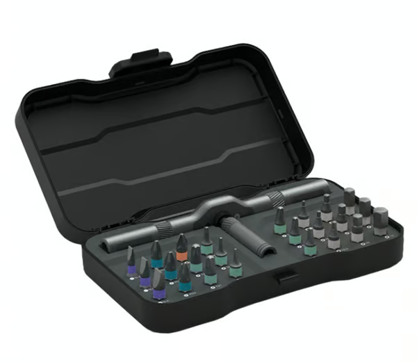 🔥🔥24 in 1 DlY Screwdriver Set Magnetic Compact and Portable Ratchet Screwdriver