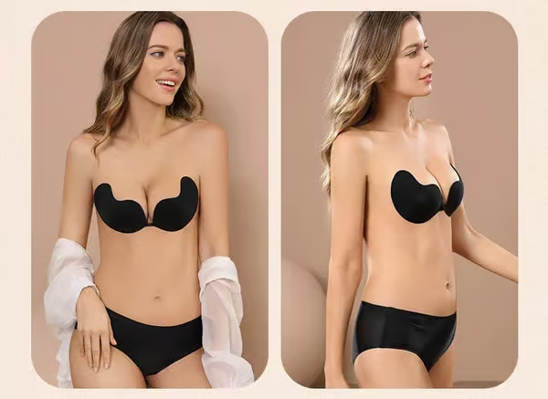 🌷 Invisible Diva Strapless Backless Push up Bra