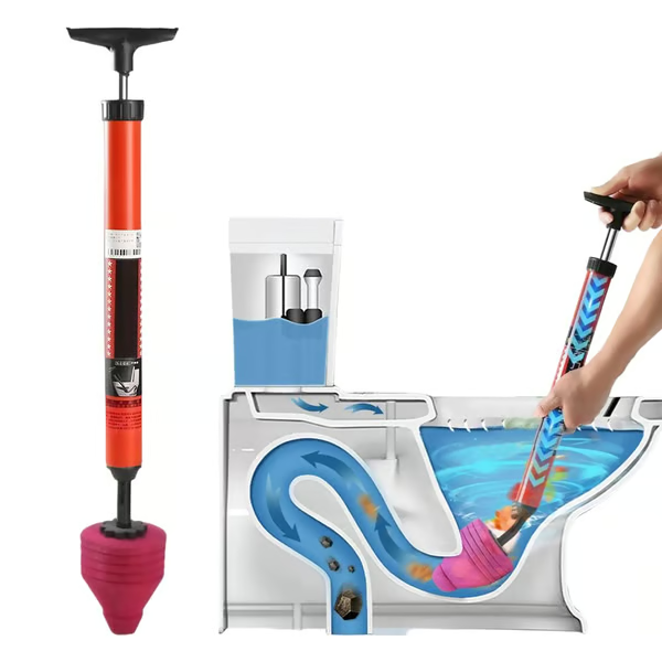 High Pressure Toilet Unblock a Shot