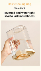 Push-type Sealed Box Storage Jar