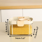 Push-type Sealed Box Storage Jar