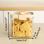 Push-type Sealed Box Storage Jar