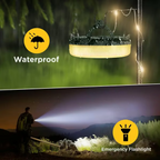 ✨ 4 in 1 Camping String Lights