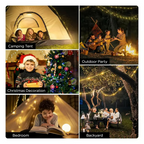 ✨ 4 in 1 Camping String Lights