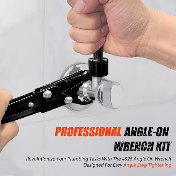 Professional Plumbing Toolset For Easy Angle Stop And Supply Nut Installation - Must-Have For Plumbers Plumbing Tool
