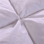 Shadiya White Square Quilted Cotton Goose Down Filling Comforter